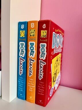 Dork Diaries Book Set Volumes 3, 5, 6